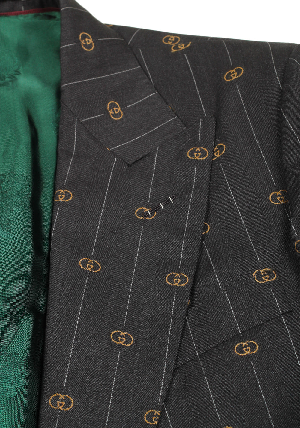 Gucci Gray GG Signature Suit