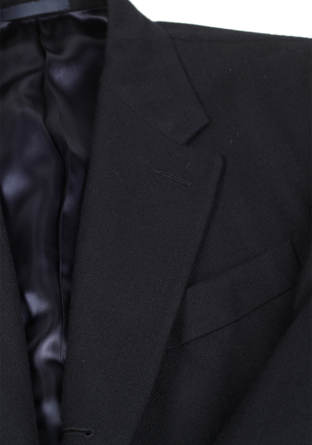 Caruso Blue Cashmere Blend Over Coat  Size 54 / 44R U.S.