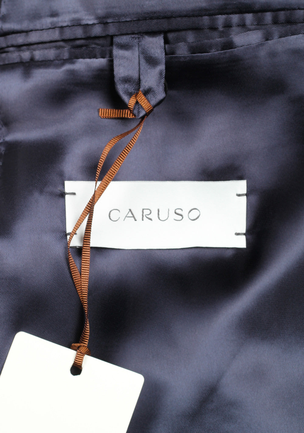 Caruso Blue Cashmere Blend Over Coat  Size 54 / 44R U.S.
