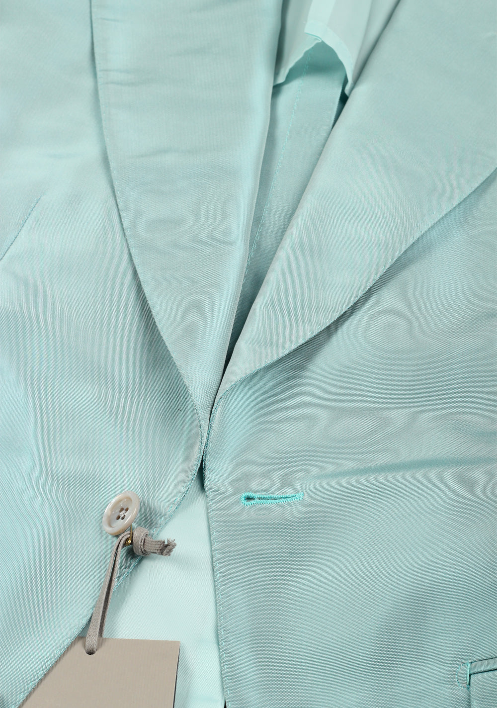TOM FORD Atticus Mint Silk Suit Size 46 / 36R U.S.