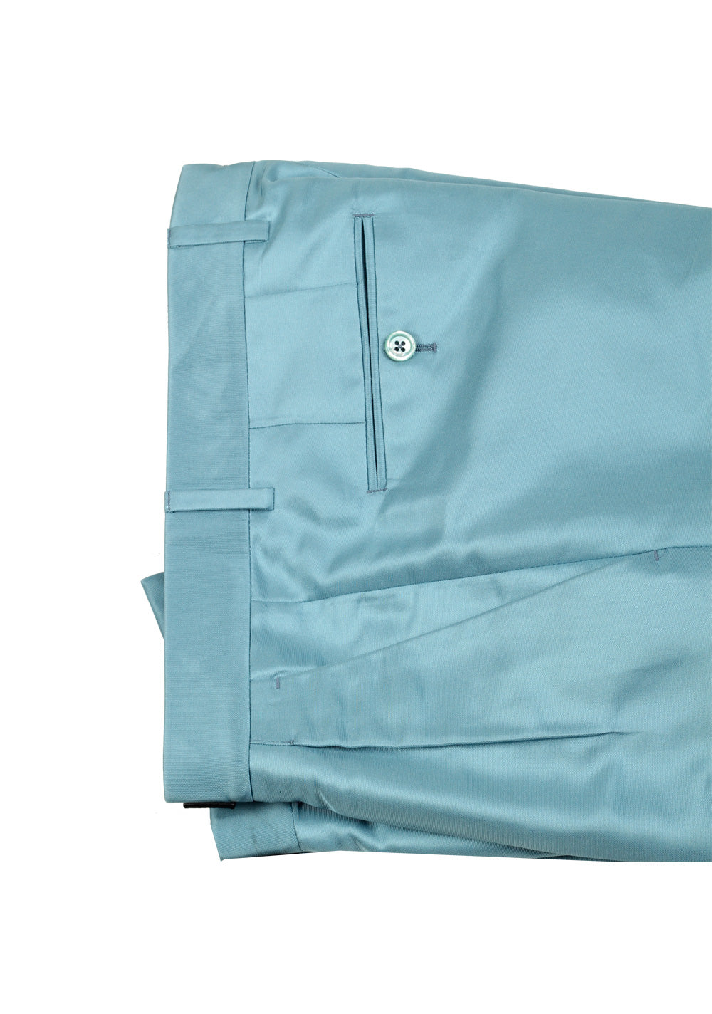 TOM FORD Atticus Teal Silk Suit Size 46 / 36R U.S.