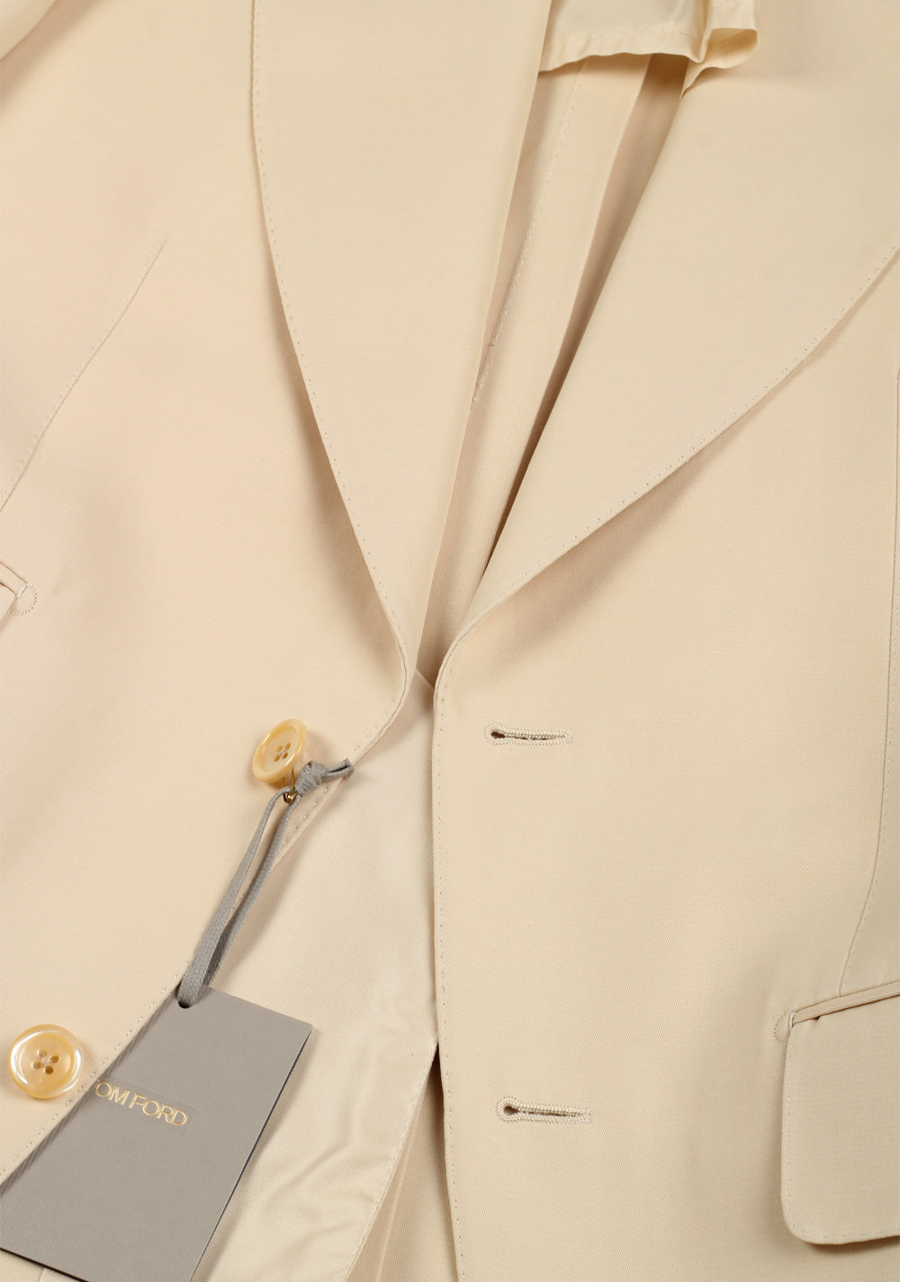 TOM FORD Atticus Off White Suit Size 46 / 36R U.S.