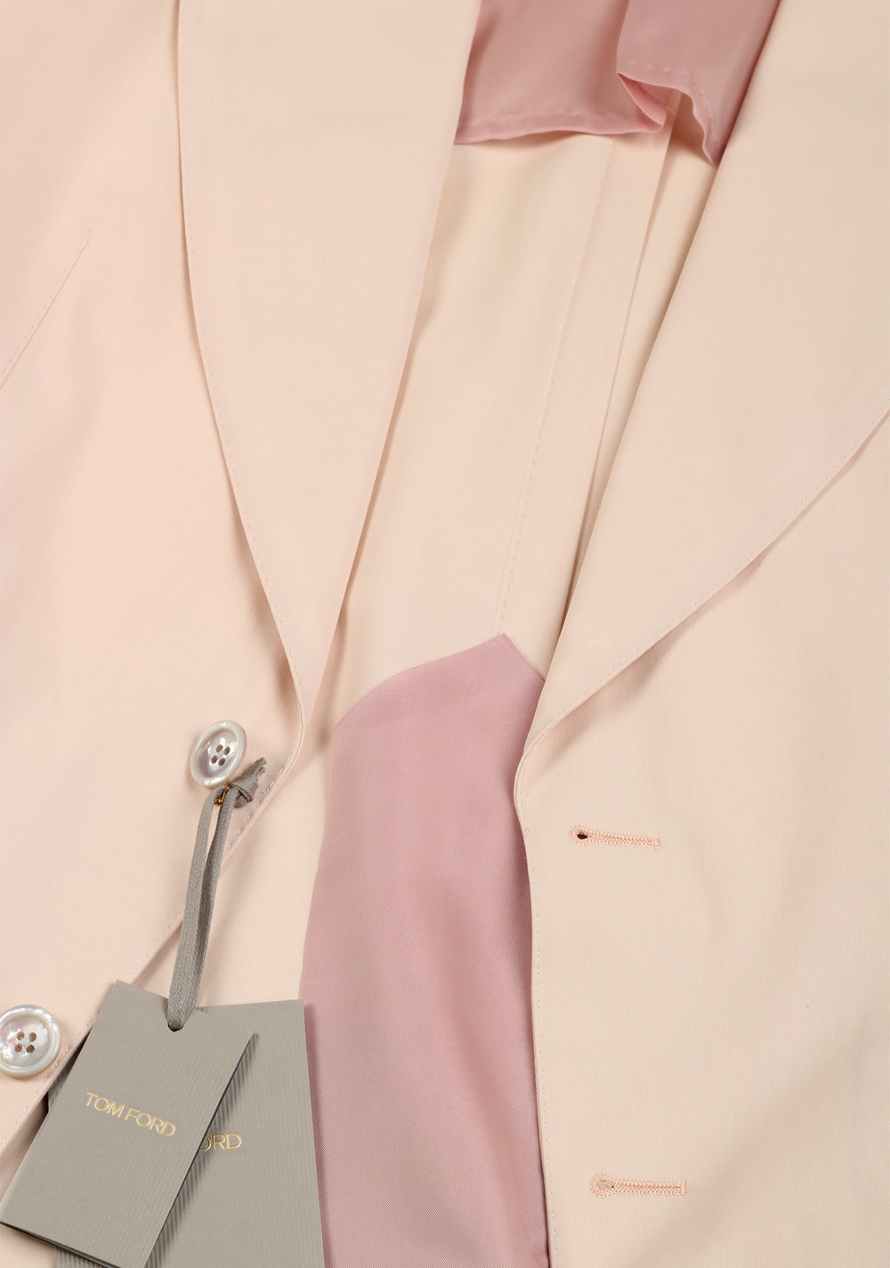 TOM FORD Atticus Off White Suit Size 46 / 36R U.S.