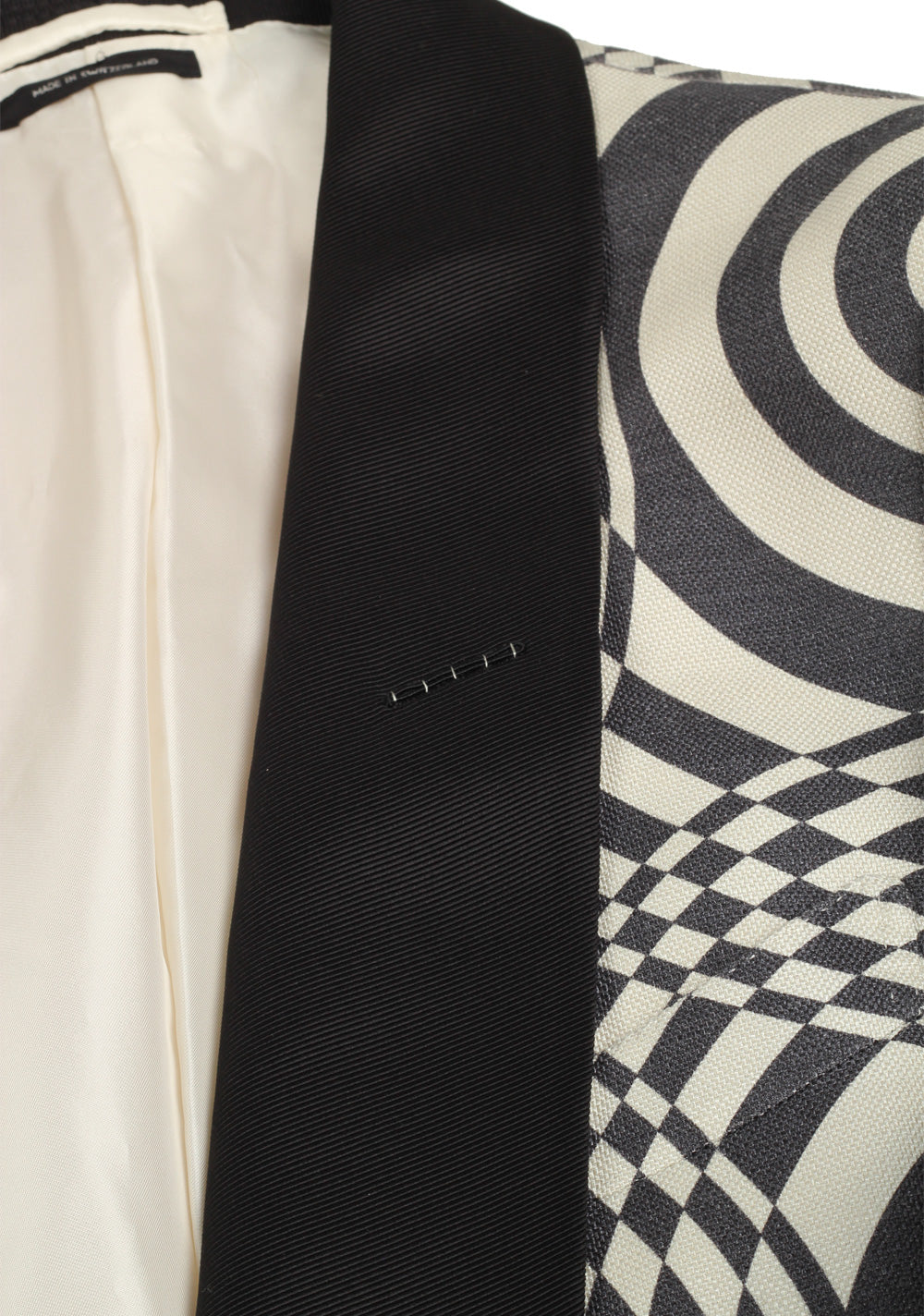 TOM FORD Buckley Black White Tuxedo Dinner Jacket Size 50 / 40R U.S.