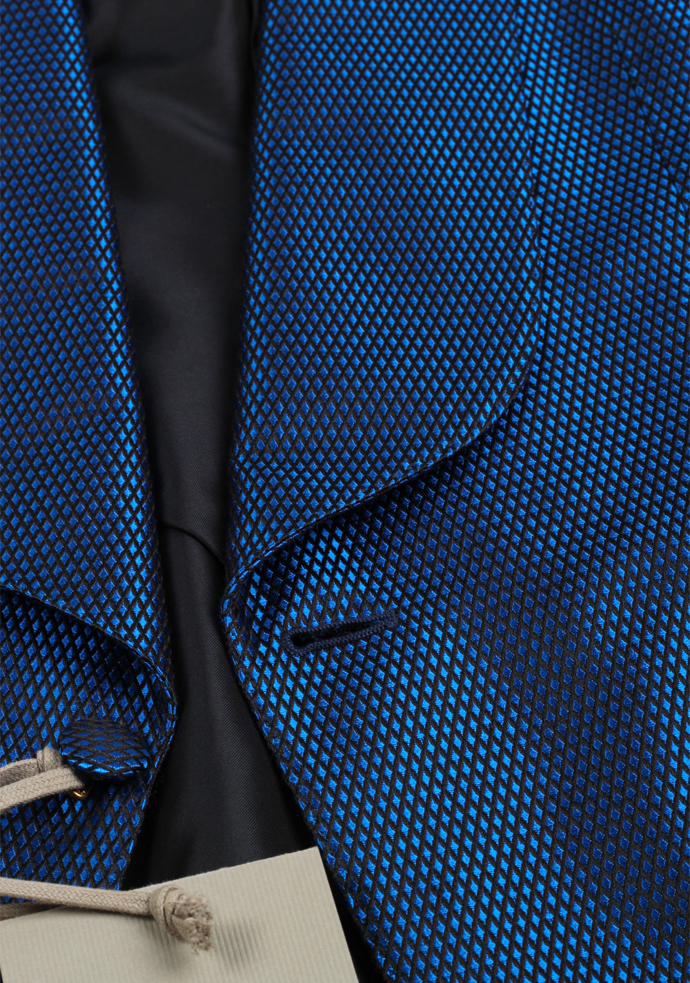 TOM FORD O'Connor Shawl Collar Blue Cocktail Dinner Jacket Size 50 / 40R U.S. Fit Y