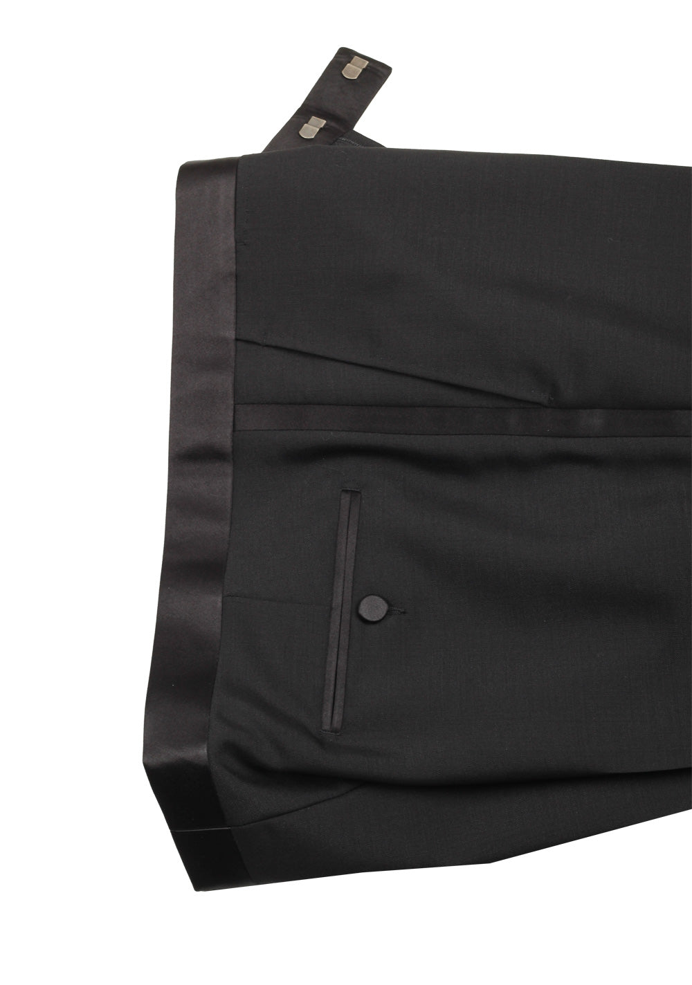 Gucci Black Signature Mohair Wool Tuxedo Size 54 / 44R U.S.