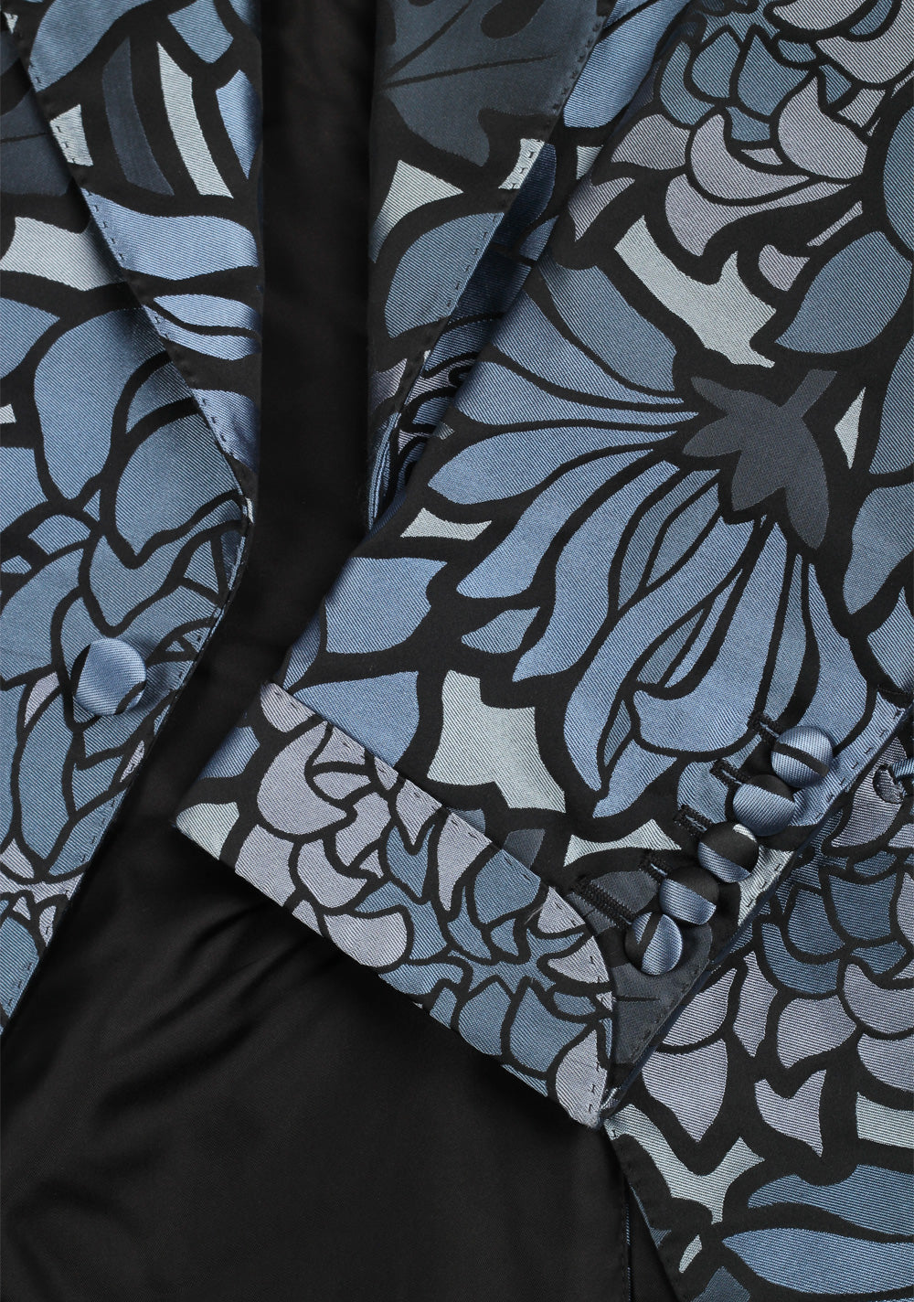 TOM FORD Lamè Lily Floral Atticus Cocktail Dinner Jacket Size 46 / 36R