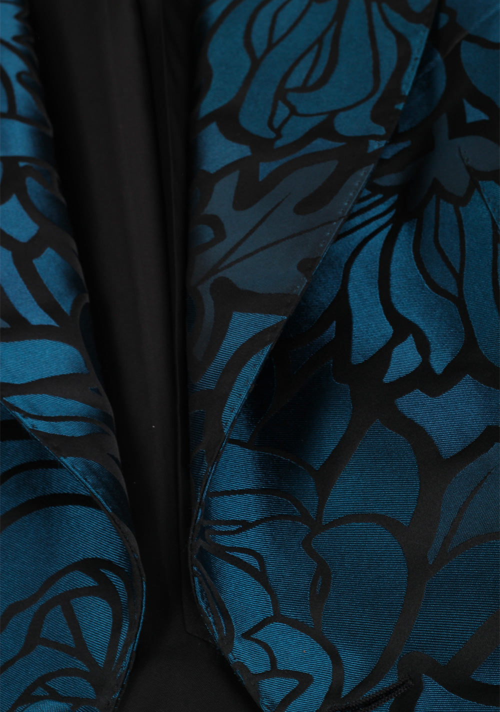 TOM FORD Lamè Lily Floral Atticus Cocktail Dinner Jacket Size 46 / 36R