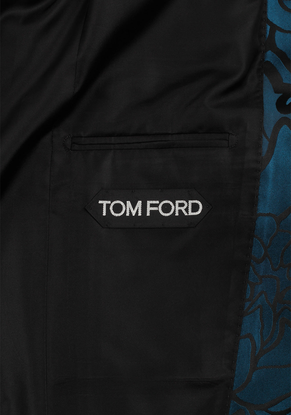 TOM FORD Lamè Lily Floral Atticus Cocktail Dinner Jacket Size 46 / 36R
