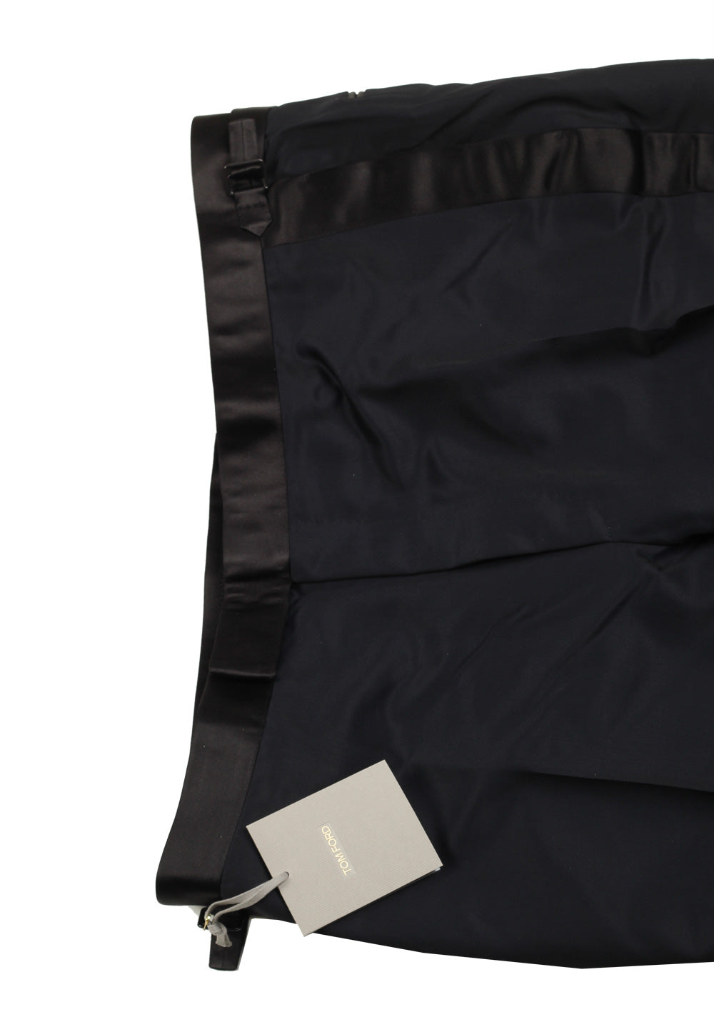 TOM FORD Midnight Blue Cocktail Tuxedo Trousers Size 62L / 46 U.S.