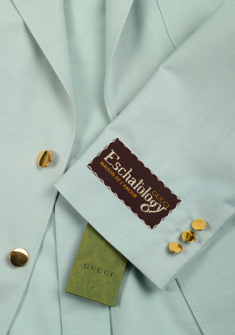 Gucci Beige Mint Sport Coat Size 52 / 42R U.S.
