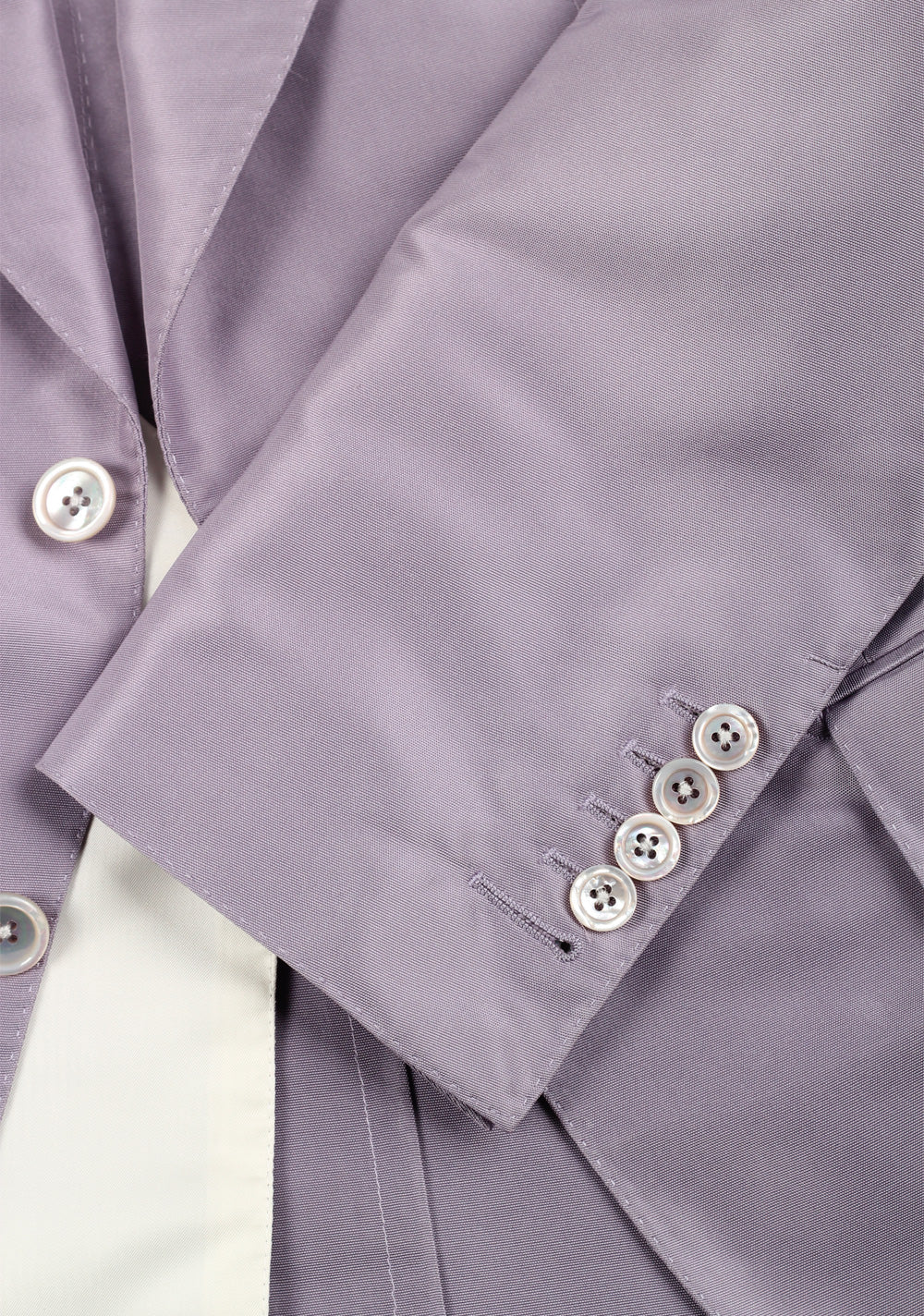 TOM FORD Atticus Lilac Silk Suit Size 46 / 36R U.S.