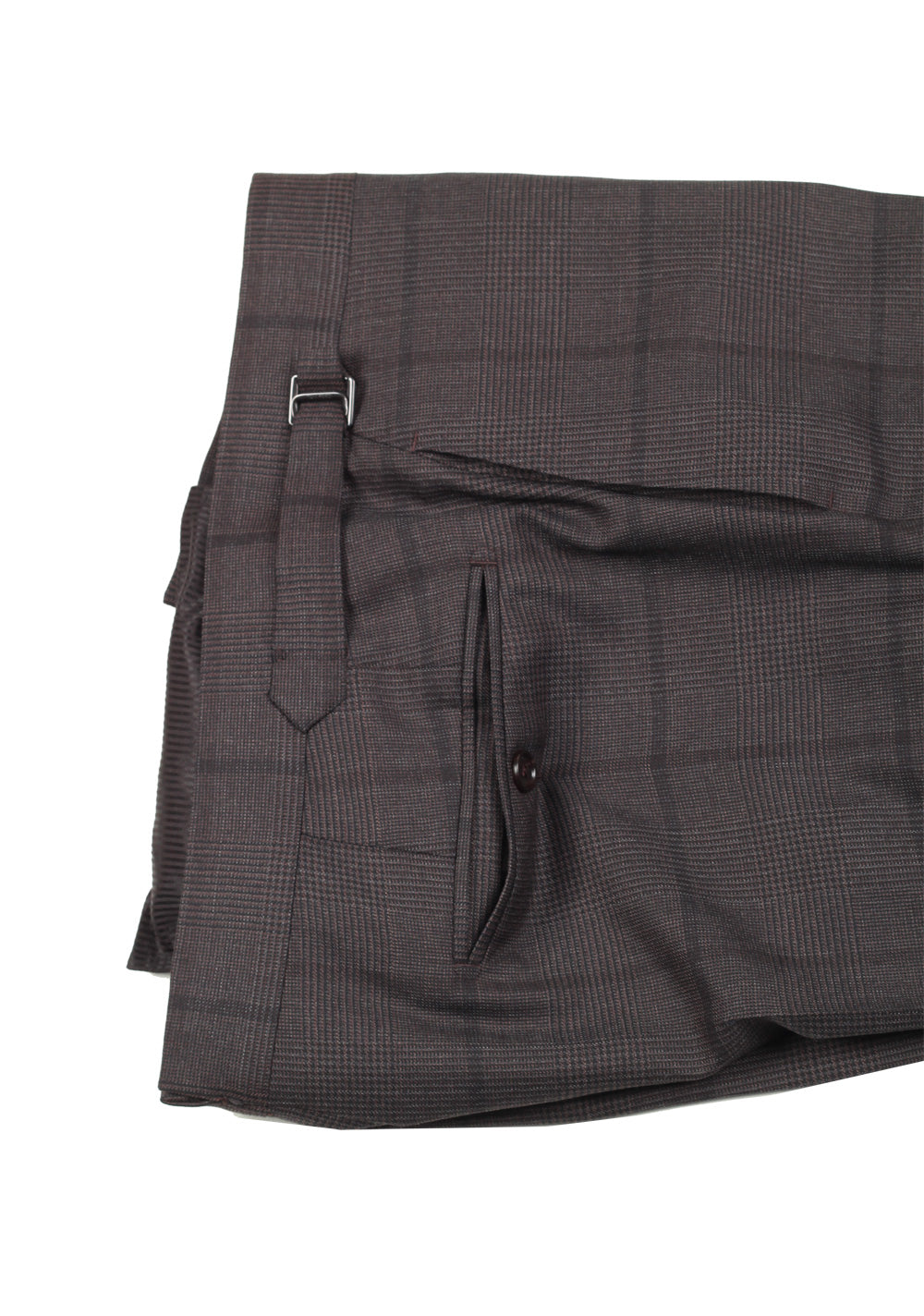 TOM FORD O'Connor Brown Checked Suit Size 50C / 40S U.S. Wool Fit Y