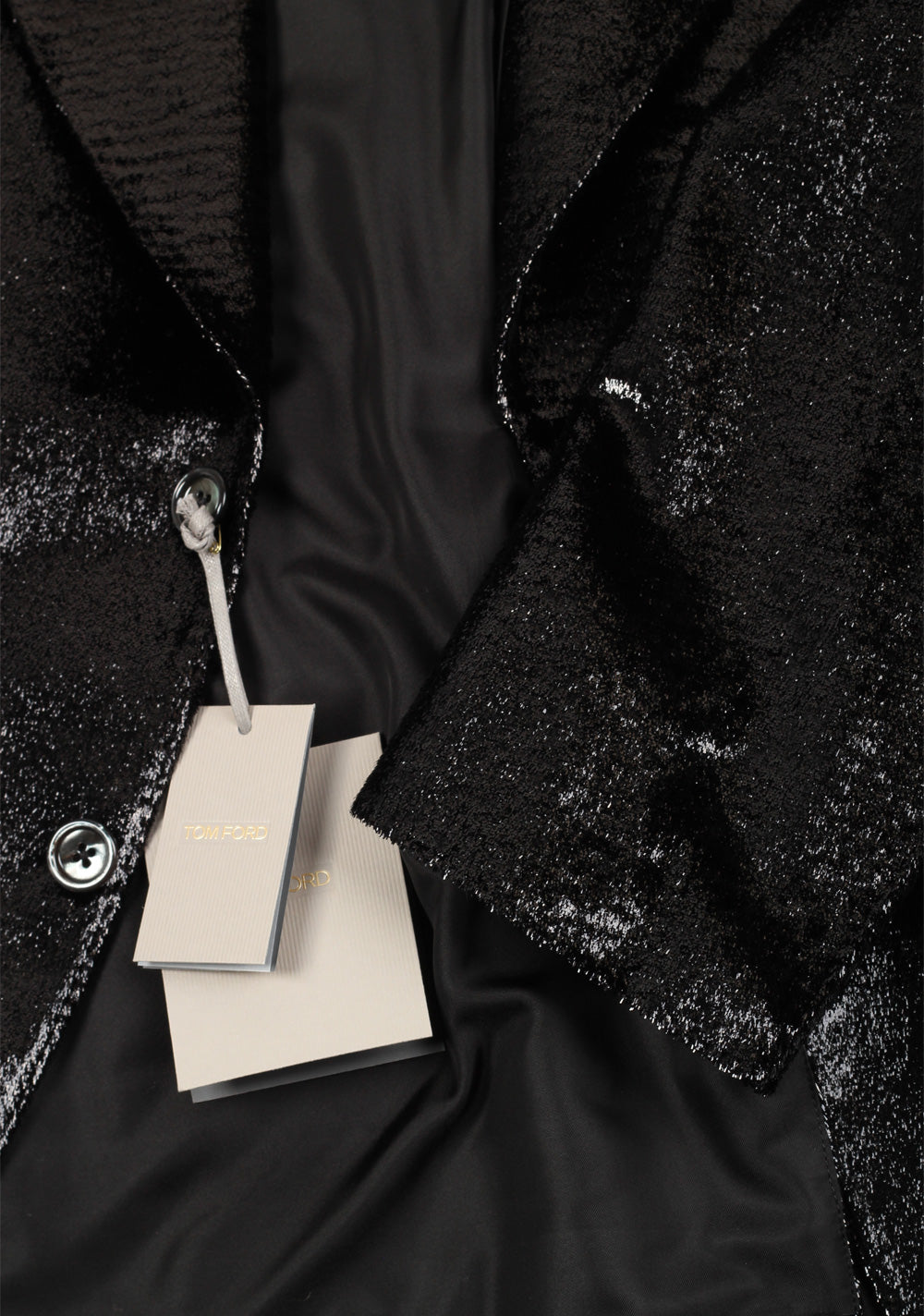 TOM FORD Lurex Tuxedo Cocktail Dinner Jacket Size 52 / 42R U.S.