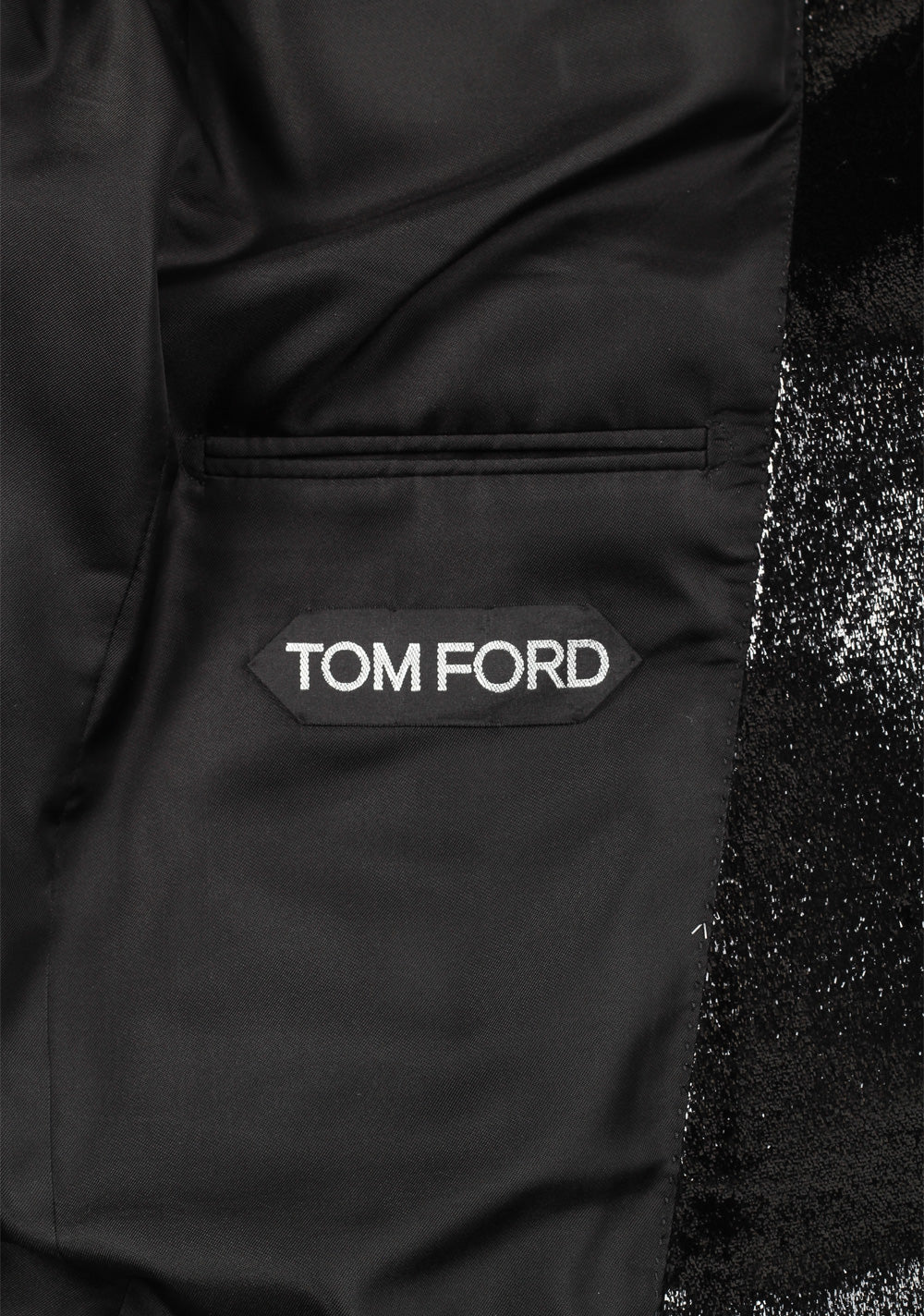 TOM FORD Lurex Tuxedo Cocktail Dinner Jacket Size 52 / 42R U.S.