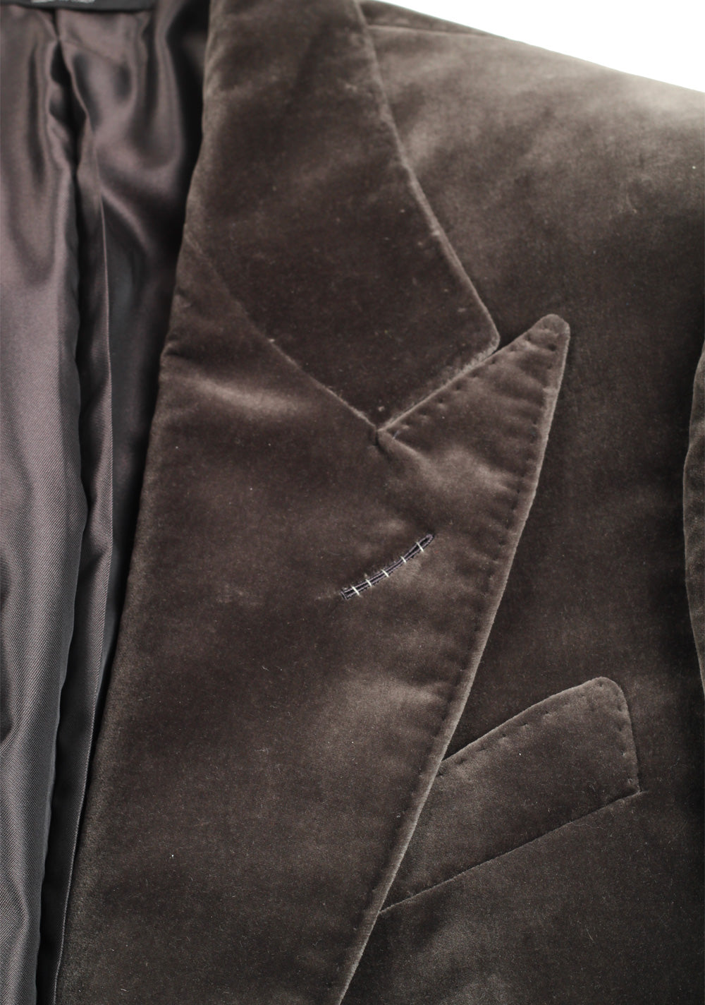 TOM FORD Shelton Taupe Velvet Sport Coat