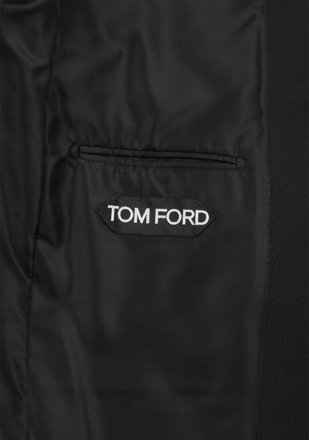 TOM FORD O'Connor Black Cocktail Dinner Jacket Size 46 / 36R U.S. In Silk