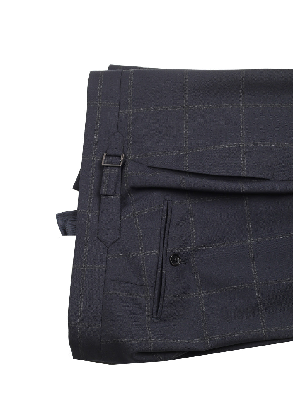 TOM FORD Windsor Checked Blue Suit Size 54 / 44R U.S. Wool Fit A