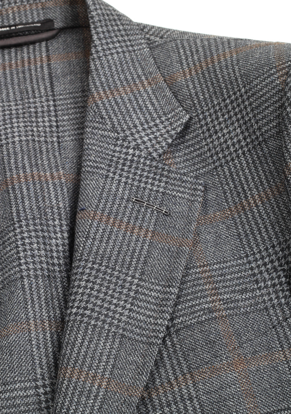 TOM FORD O'Connor Gray Checked Sport Coat Size 50 / 40R U.S.