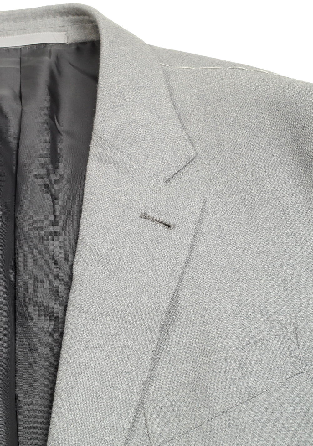 ZEGNA Milano Easy Gray 15 Milmil 15 Suit Size 56 / 46R U.S.