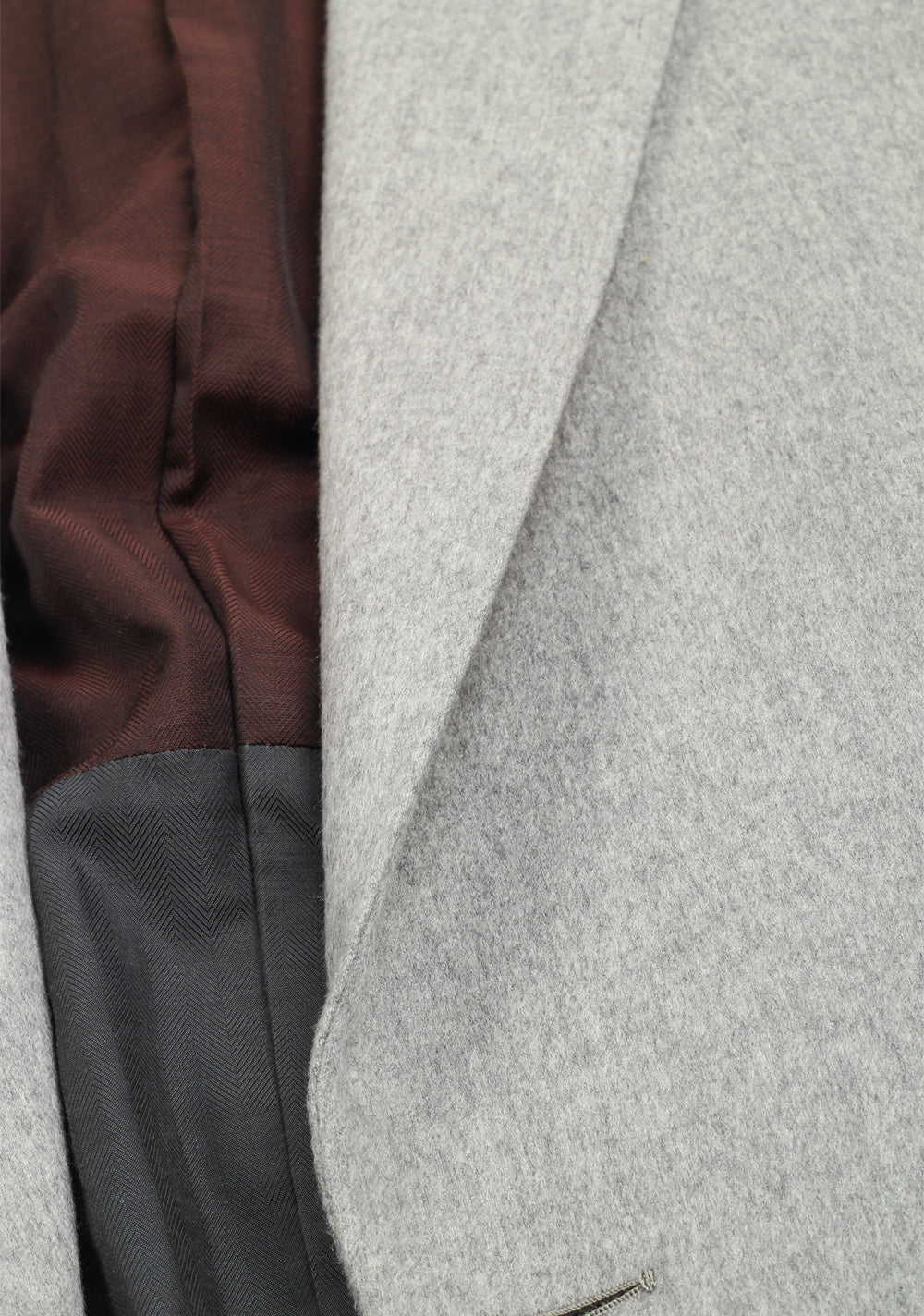 ZEGNA Couture Cashmere Gray Sport Coat Size 48 / 38R U.S.