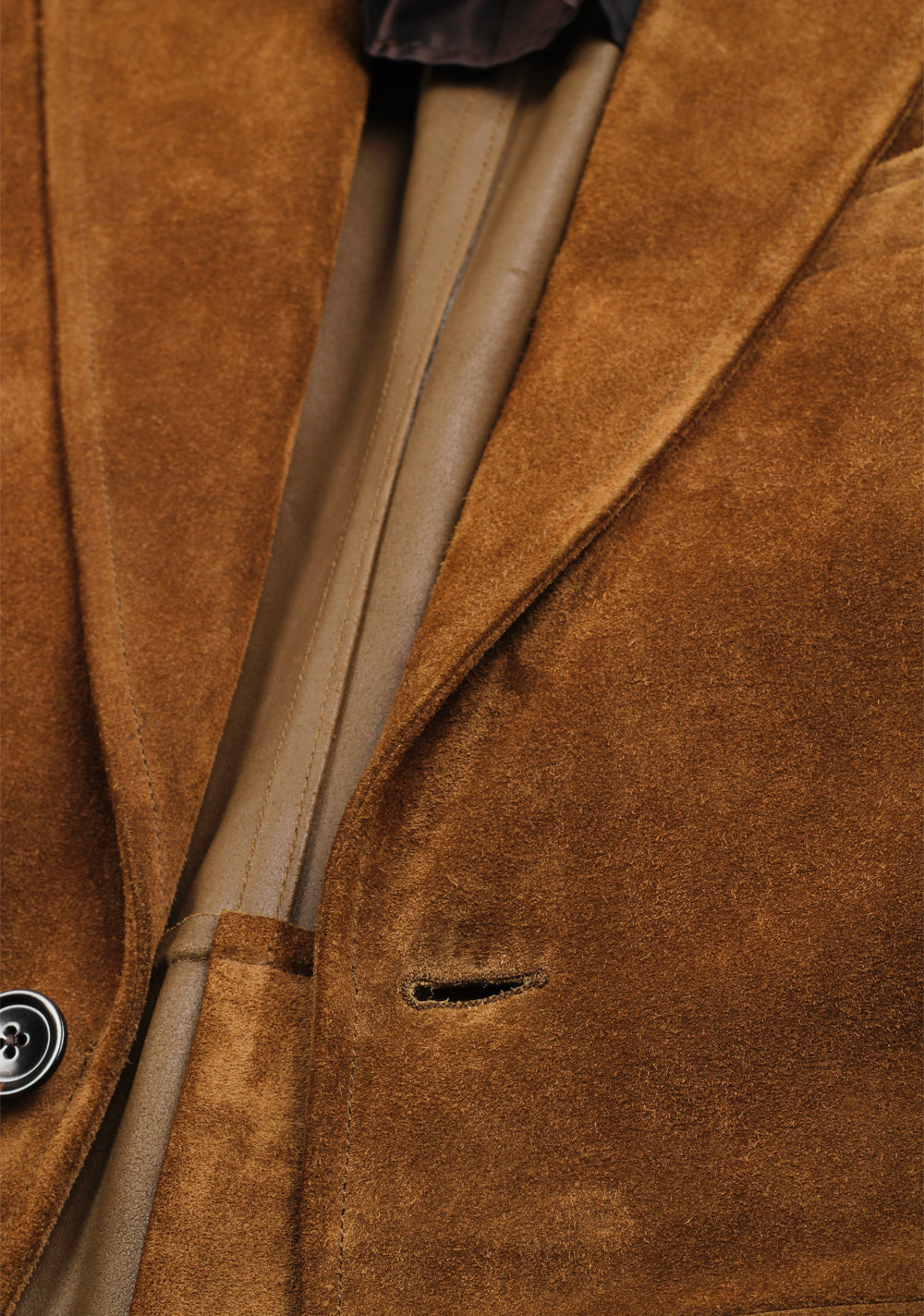 TOM FORD Brown Leather Blazer Jacket Coat Size 48 / 38R U.S.