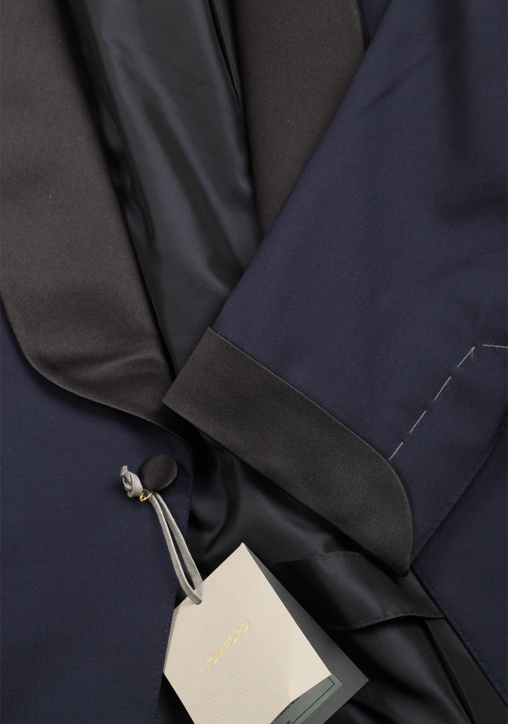 TOM FORD O'Connor Blue Shawl Collar Tuxedo Suit Fit Y