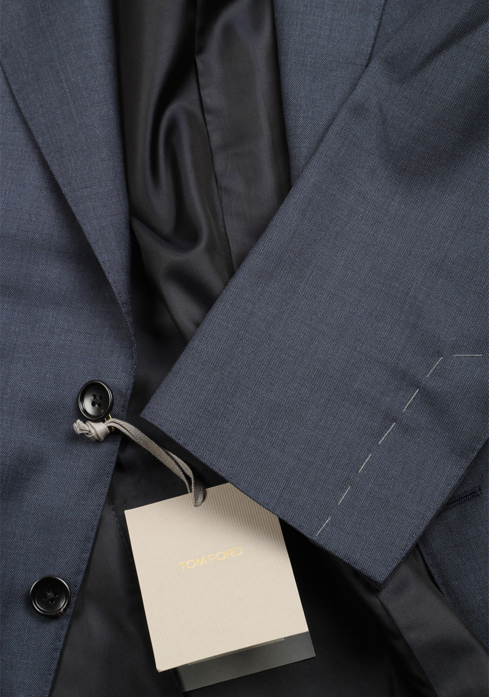 TOM FORD Shelton Blue Suit Size 46C / 36S U.S.