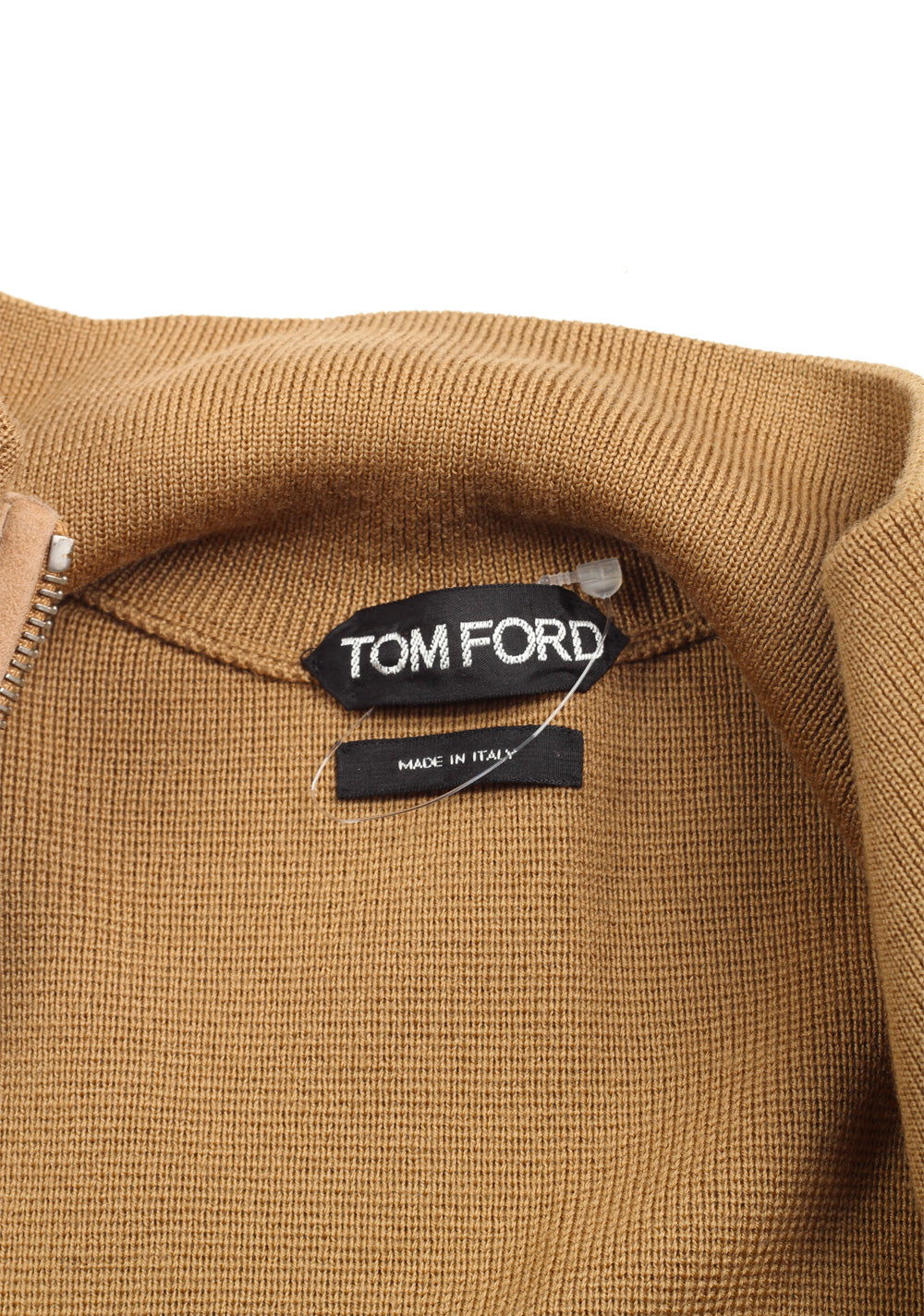TOM FORD Brown Suede Knit Size 48 / 38R U.S. In Wool