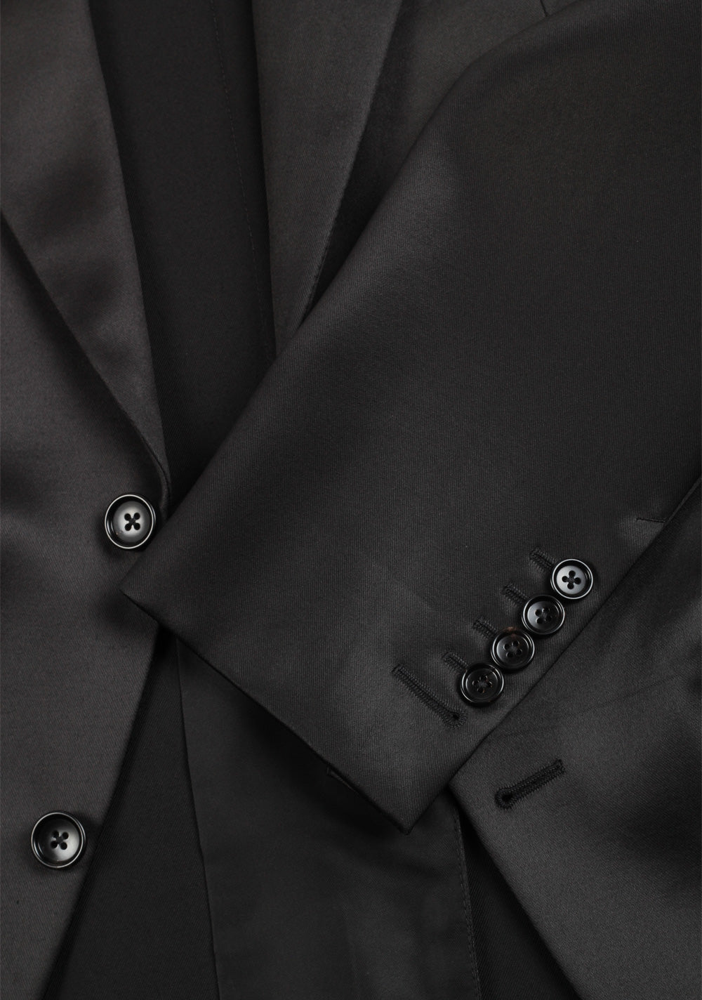 TOM FORD New Spencer Solid Black Suit Size 46 / 36R U.S.