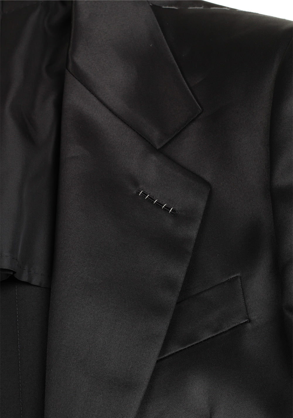 TOM FORD New Spencer Solid Black Suit Size 46 / 36R U.S.