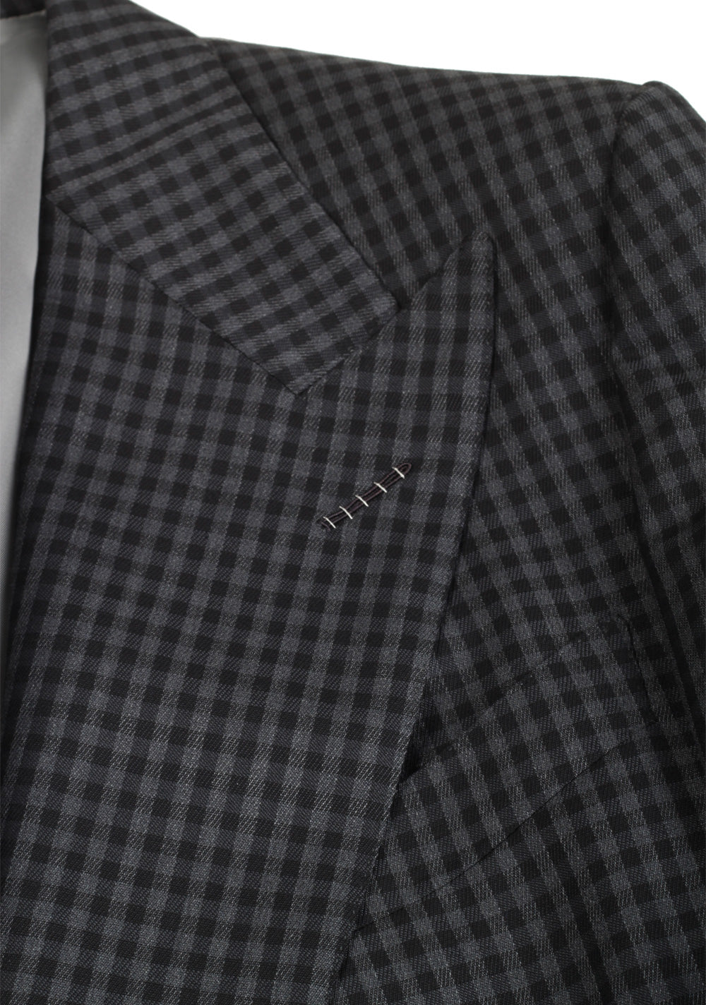 TOM FORD Wetherby Double Breasted Gray Suit Size 48 / 38R U.S.