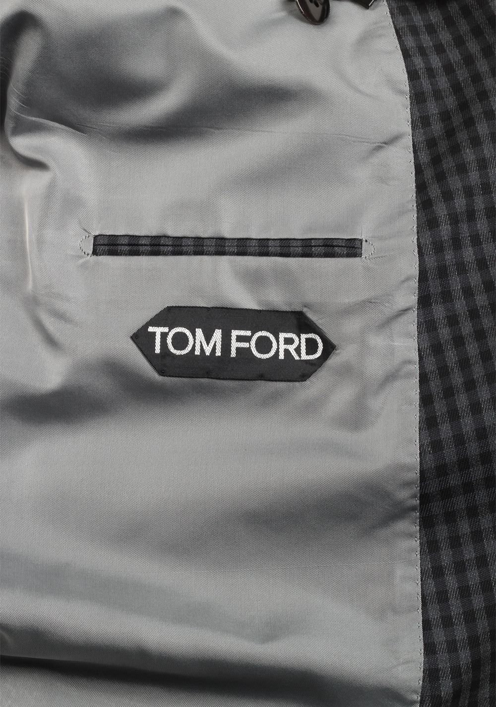 TOM FORD Wetherby Double Breasted Gray Suit Size 48 / 38R U.S.