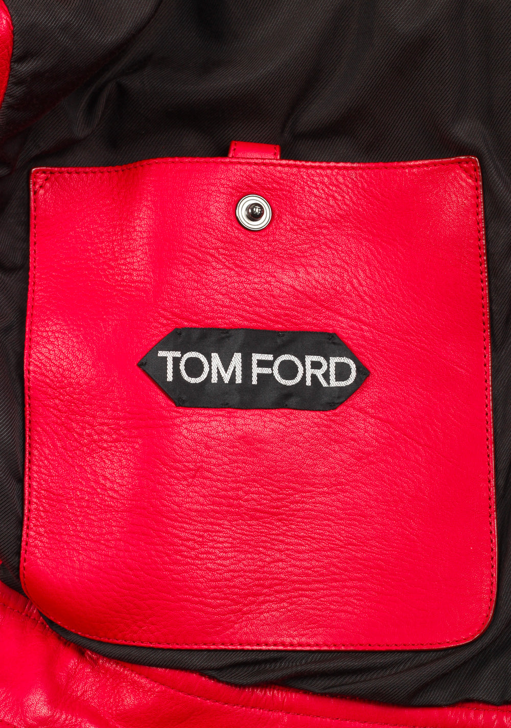 TOM FORD Red Western Jacket Coat Size 48 / 38R U.S.
