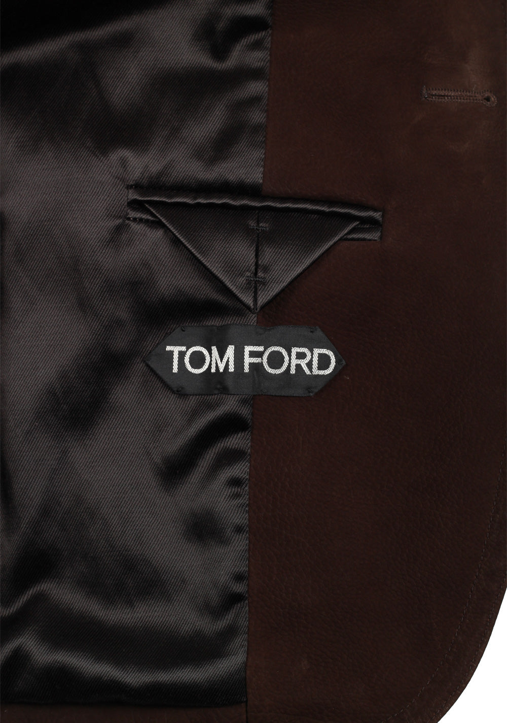 TOM FORD Military Leather Jacket Coat Size 48 / 38R U.S. Outerwear