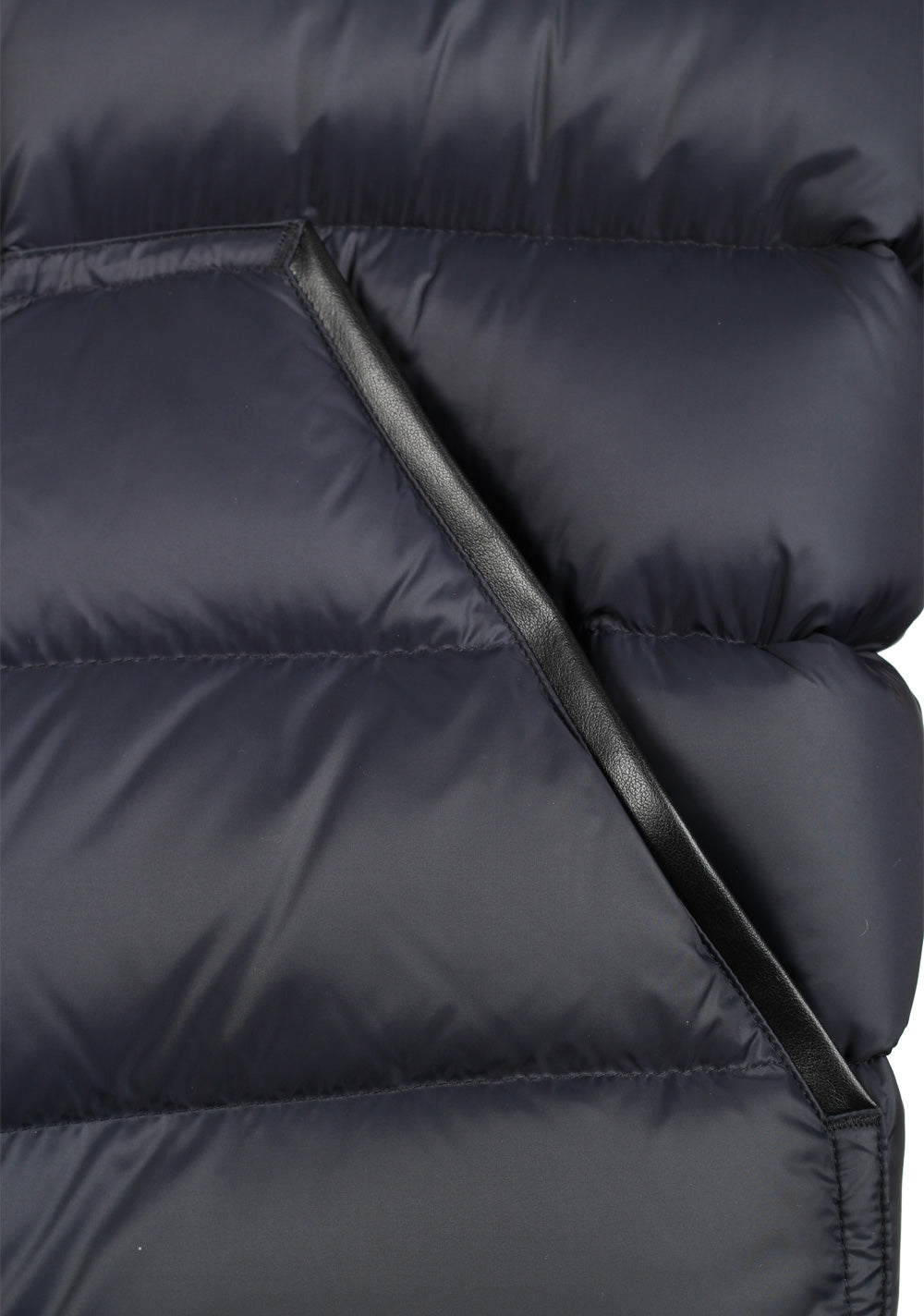 TOM FORD Blue Quilted Shell Down Gilet Vest Size 54 / 44R U.S.