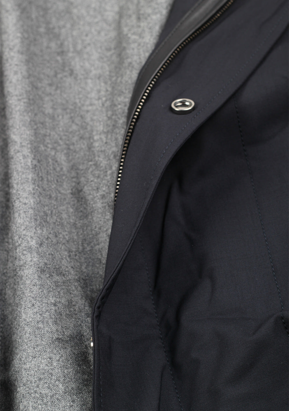 Ermenegildo Zegna Blue Trofeo Elements Coat Size 56 / 46R U.S.
