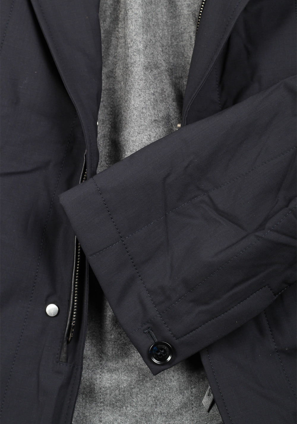 Ermenegildo Zegna Blue Trofeo Elements Coat Size 56 / 46R U.S.