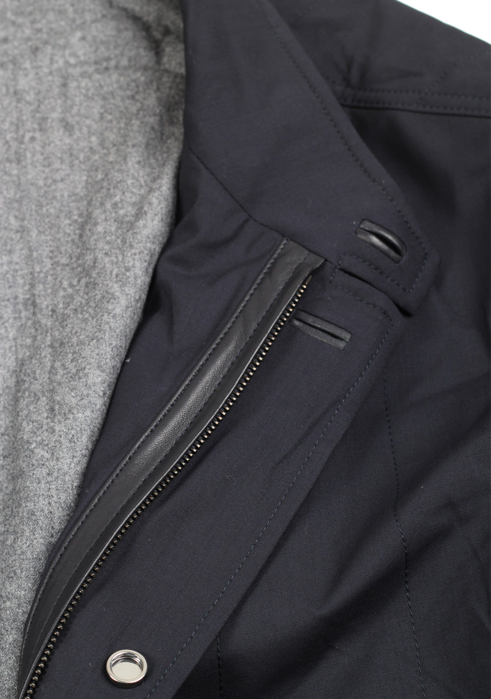 Ermenegildo Zegna Blue Trofeo Elements Coat Size 56 / 46R U.S.