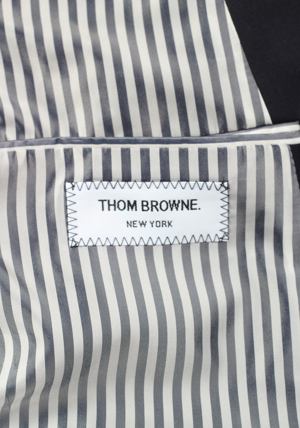 Thom Browne NEW YORK Twill High Armhole Blue Blazer Sport Coat Size 54 / 44 U.S.