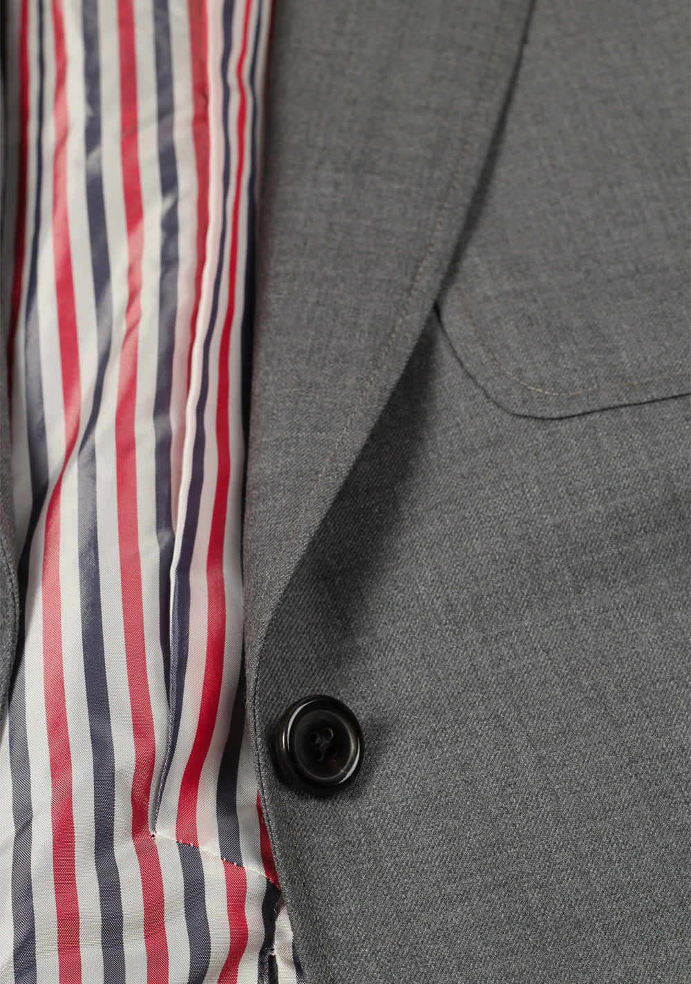 Thom Browne NEW YORK Gray Blazer Sport Coat Size 42 / 6 U.S.
