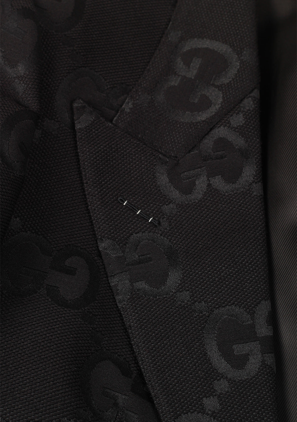 Gucci Black GG Signature Blazer Sport Coat