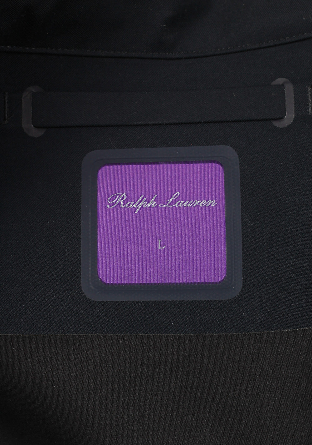 Ralph Lauren Purple Label Blue Hooded Rain Coat