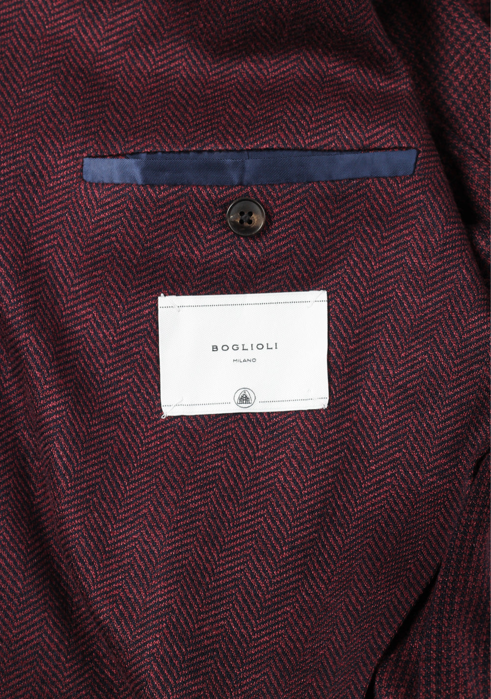 Boglioli K Jacket Burgundy Sport Coat Size 60 / 50R U.S.