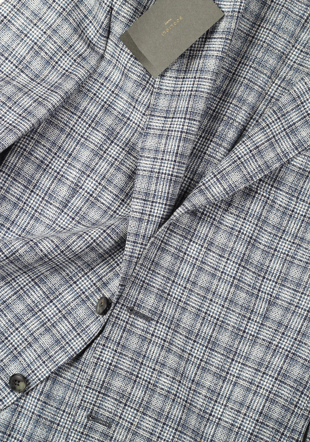 Boglioli K Jacket Blue White Sport Coat Size 48 / 38R U.S.