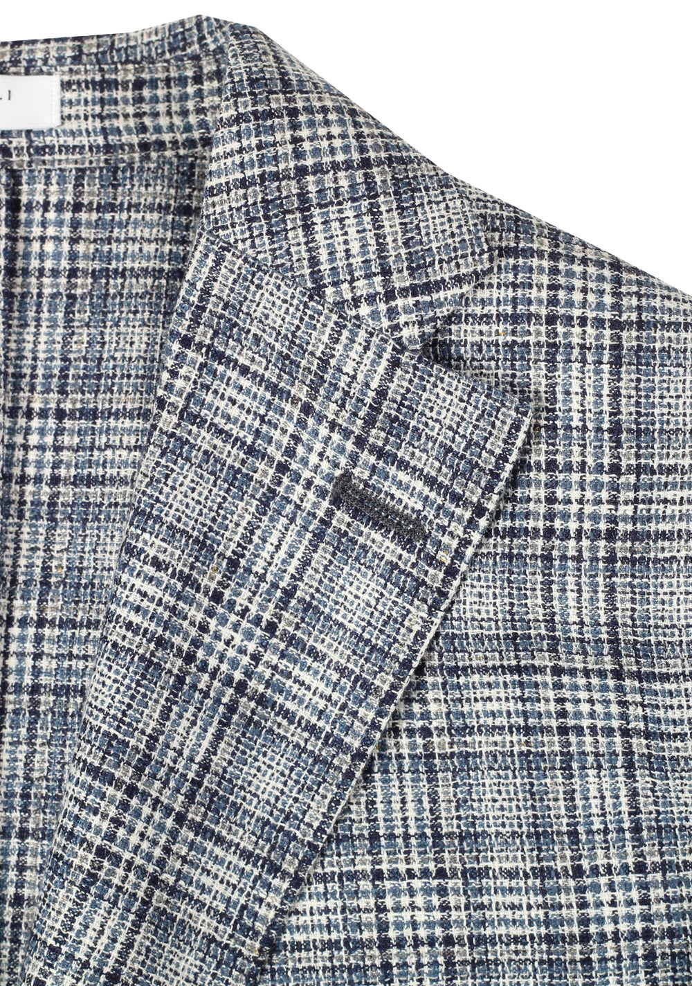 Boglioli K Jacket Blue White Sport Coat Size 48 / 38R U.S.