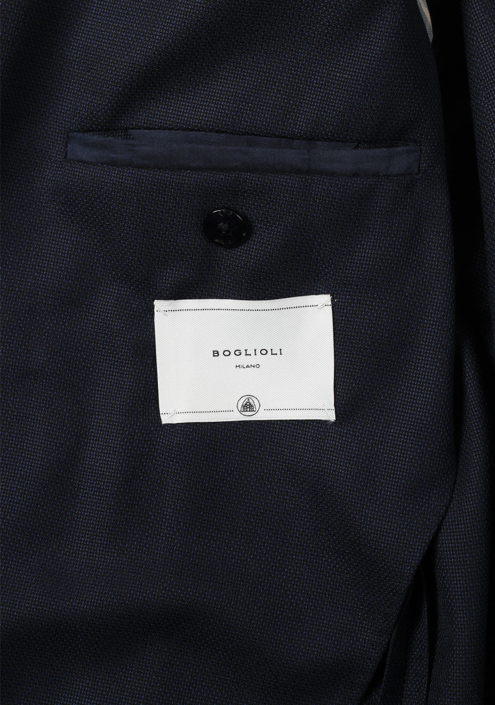 Boglioli K Jacket Blue Sport Coat Size 44 / 34R U.S.