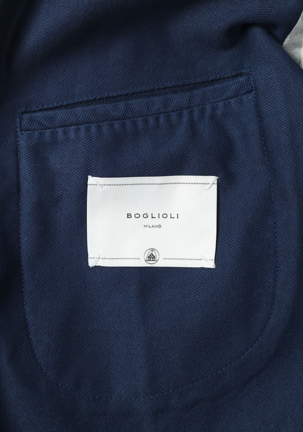 Boglioli K Jacket Blue Sport Coat Size 50 / 40R U.S.