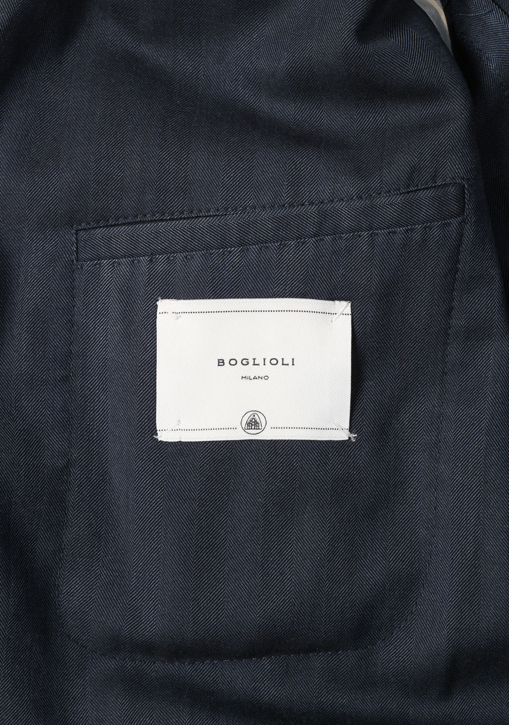 Boglioli K Jacket Blue Sport Coat Size 48 / 38R U.S.