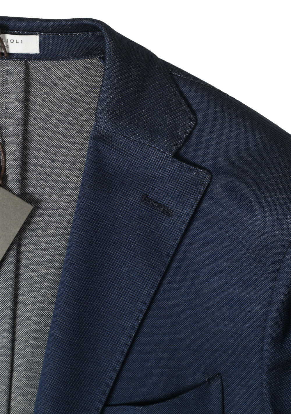Boglioli K Jacket Blue Sport Coat Size 48 / 38R U.S.
